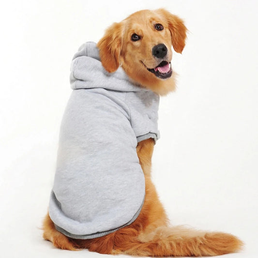 Solid Dog Jacket Coat Hoodies Sweatshirt