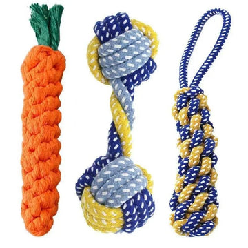 Dog Knot Rope Cleaning Teeth Chew Toy