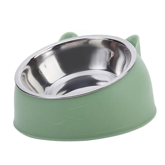 Eco-Friendly 1Pc Stainless Steel Cat Bowl