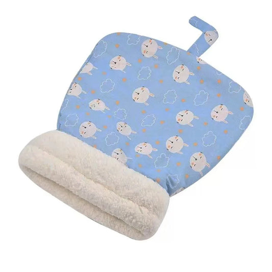Warm Cat Sleeping Bag Fluffy Feel Thickened Winter Pet Pocket