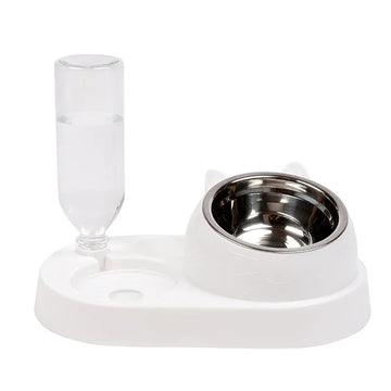 Cat Bowl Water Dispenser Automatic Water Storage