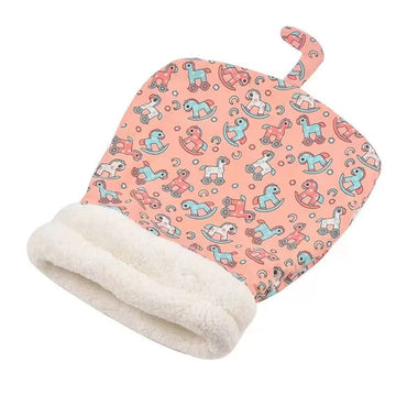 Warm Cat Sleeping Bag Fluffy Feel Thickened Winter Pet Pocket